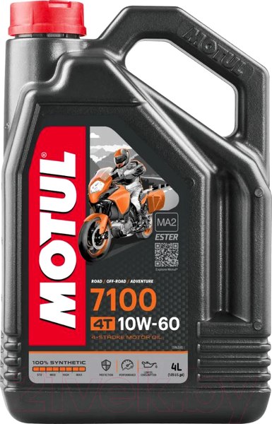 Изображение товара Моторное масло Motul 7100 4T 10W60 / 104101 (4л)