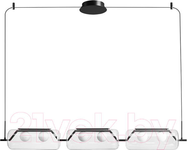 Изображение товара Люстра Arte Lamp Geneva A2341SP-6BK