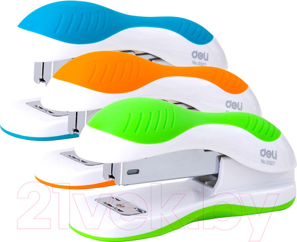 Изображение товара Степлер Deli Vivid / 0327 (салатовый/белый)