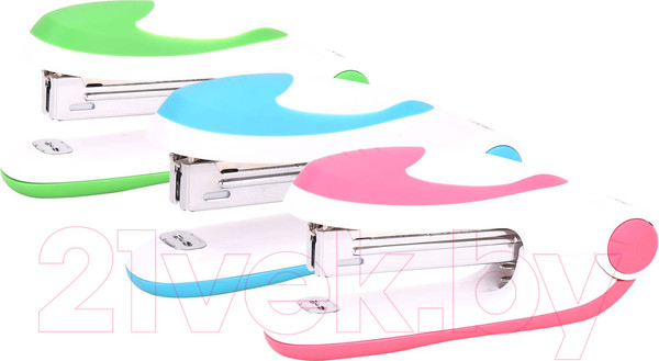 Изображение товара Степлер Deli Vivid / 0228 (белый/голубой)