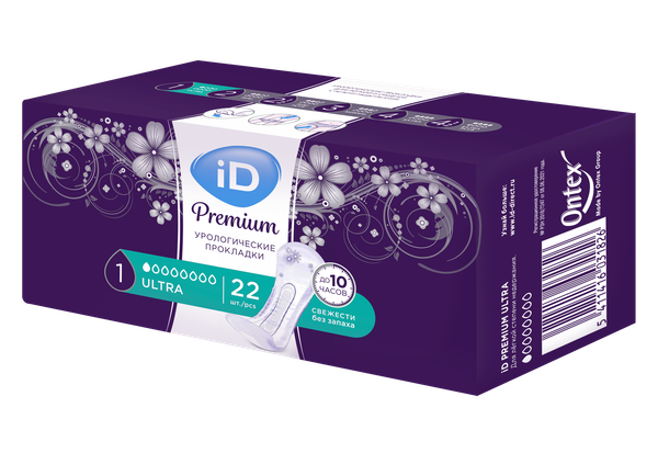 Изображение товара Прокладки урологические ID Light Premium Ultra (22шт)