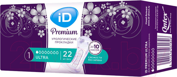 Изображение товара Прокладки урологические ID Light Premium Ultra (22шт)