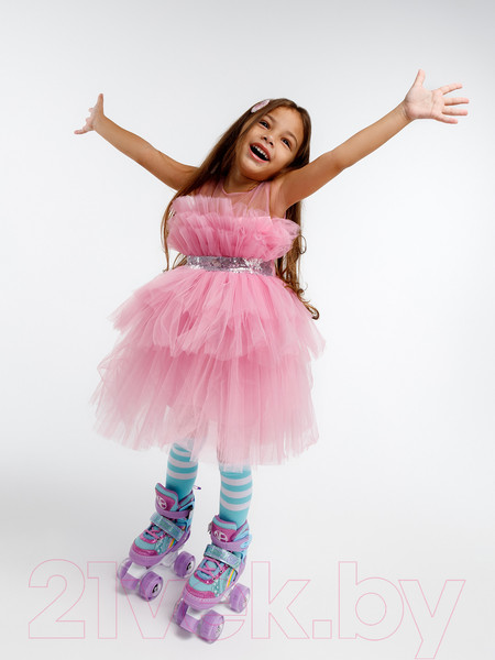 Изображение товара Роликовые коньки Amarobaby Disco / AMARO-35Di-Pu-34  (фиолетовый, р. 34-37)