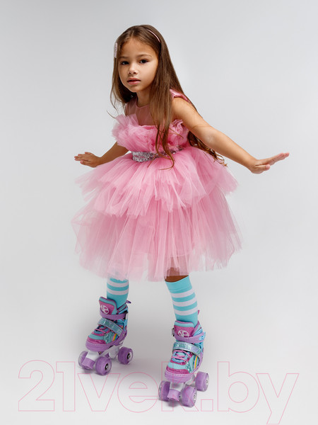 Изображение товара Роликовые коньки Amarobaby Disco / AMARO-35Di-Pu-34  (фиолетовый, р. 34-37)