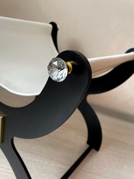 Изображение товара Подставка для сумки ОМурМебель Лакшери №2 (белый)