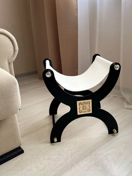 Изображение товара Подставка для сумки ОМурМебель Лакшери №2 (белый)