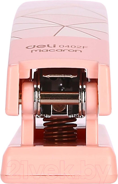 Изображение товара Степлер Deli Macaron / 0402F (розовый)