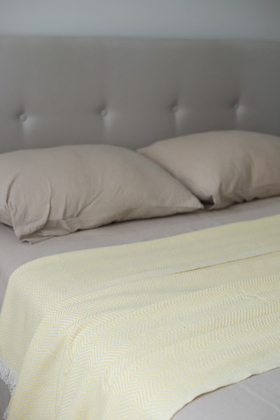 Изображение товара Плед Bambim Home 200х220 (желтый)