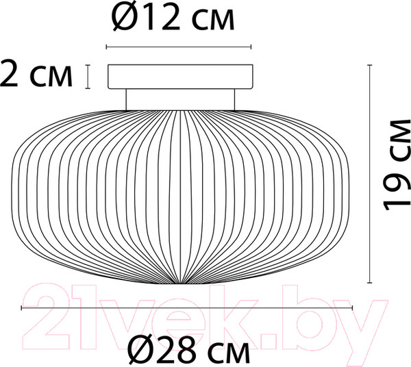 Изображение товара Потолочный светильник Arte Lamp Hamal A6170PL-1GO
