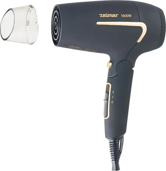Изображение товара Компактный фен Zelmer ZHD8321 (серый)
