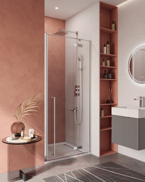 Изображение товара Душевая дверь Cezares Liner-B-12-120-C-Cr-R