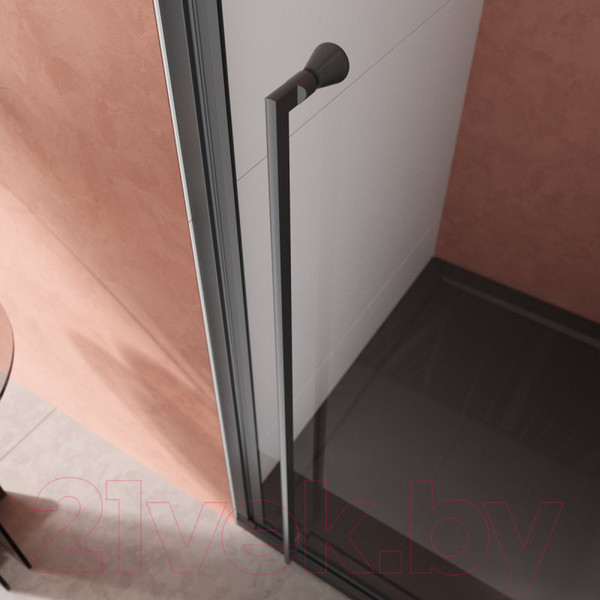 Изображение товара Душевая дверь Cezares Liner-B-12-90-C-NERO-L