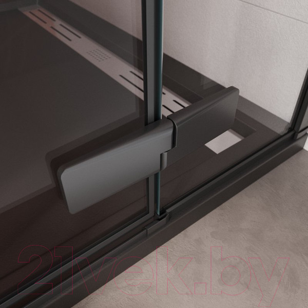 Изображение товара Душевая дверь Cezares Liner-B-12-90-C-NERO-L