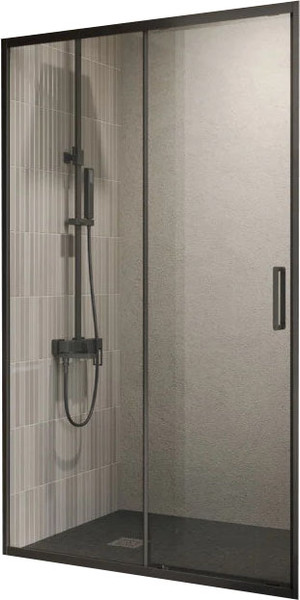 Изображение товара Душевая дверь BelBagno Luce-BF-1-120-C-NERO