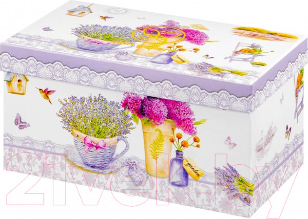 Изображение товара Ваза Elan Gallery Лаванда / 420579 