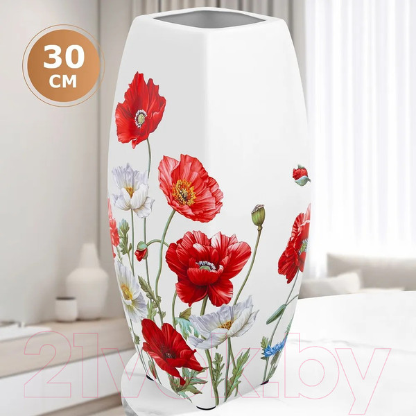 Изображение товара Ваза Elan Gallery Маки / 420596