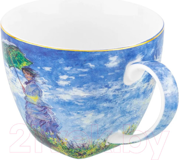 Изображение товара Чашка с блюдцем Elan Gallery Прогулка / 420621