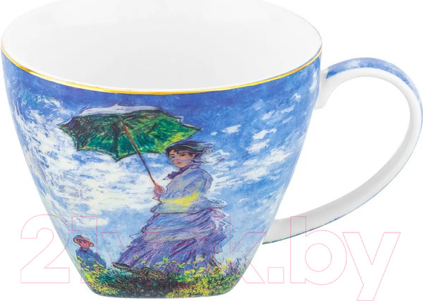 Изображение товара Чашка с блюдцем Elan Gallery Прогулка / 420621