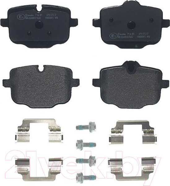 Изображение товара Тормозные колодки Brembo P06101