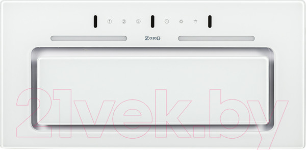 Изображение товара Вытяжка скрытая ZORG Star 1000 60 S-GC (белый)