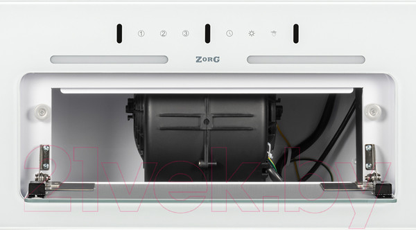 Изображение товара Вытяжка скрытая ZORG Star 1000 60 S-GC (белый)
