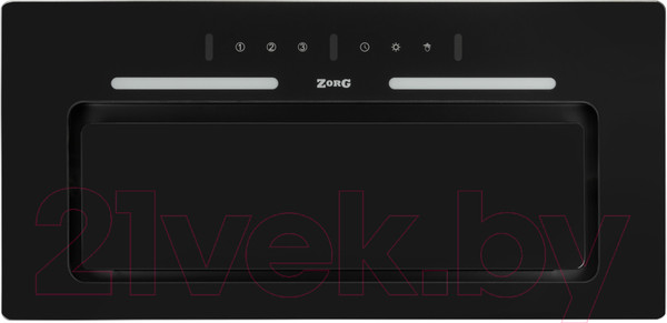 Изображение товара Вытяжка скрытая ZORG Star 1000 60 S-GC (черный)