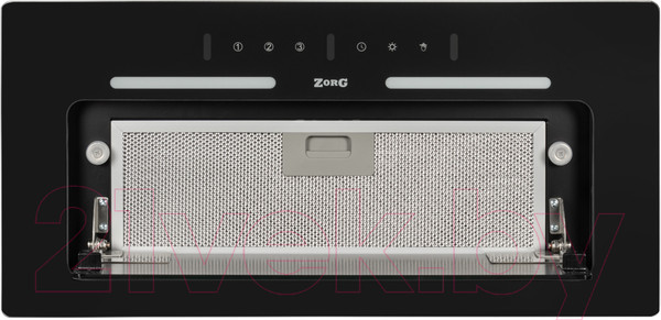 Изображение товара Вытяжка скрытая ZORG Star 1000 60 S-GC (черный)