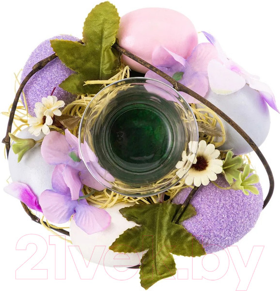 Изображение товара Подсвечник Elan Gallery Сиреневое очарование / 450136 