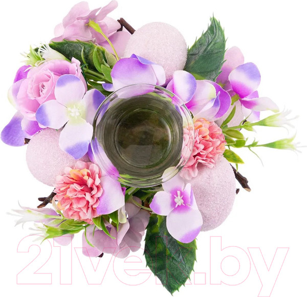 Изображение товара Подсвечник Elan Gallery Сиреневый шарм / 450139 