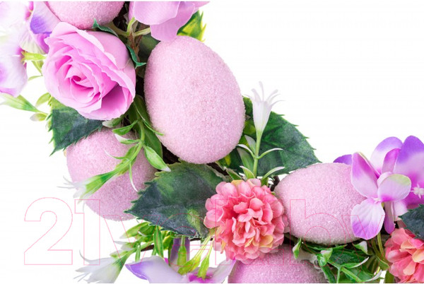 Изображение товара Декор настенный Elan Gallery Венок Сиреневый шарм / 450140