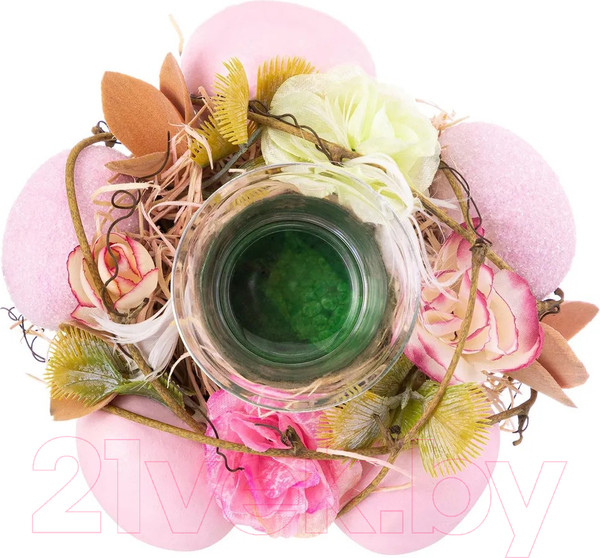 Изображение товара Подсвечник Elan Gallery Розовая феерия / 450145