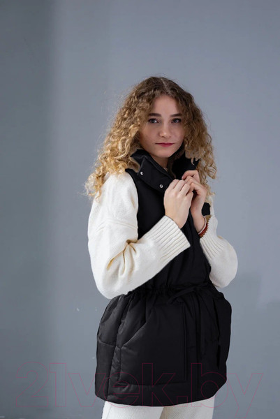 Изображение товара Жилет утепленный MT.Style Кулиска L-XL (черный)