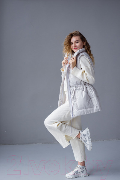 Изображение товара Жилет утепленный MT.Style Кулиска S-M (серый)