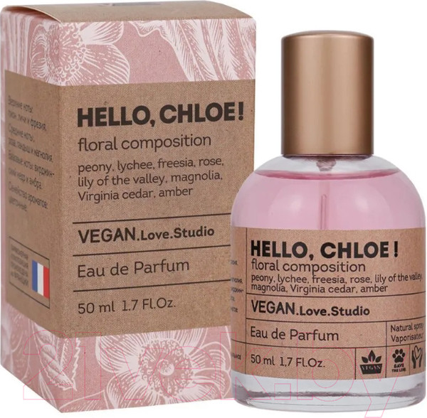 Изображение товара Парфюмерная вода Delta Parfum Vegan Love Studio Hello Chloe (50мл)