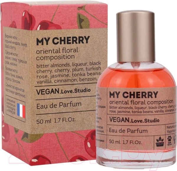 Изображение товара Парфюмерная вода Delta Parfum Vegan Love Studio My Cherry (50мл)