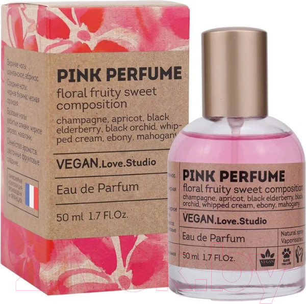 Изображение товара Парфюмерная вода Delta Parfum Vegan Love Studio Pink Perfume (50мл)