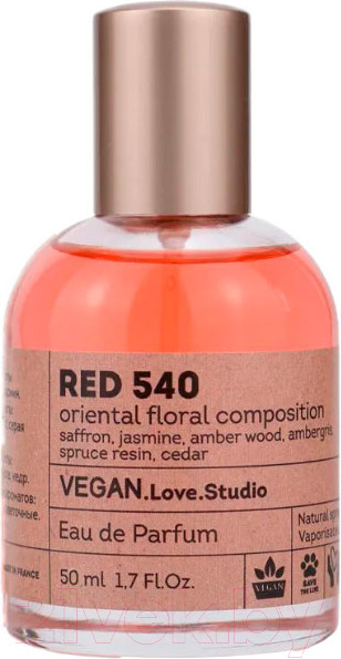 Изображение товара Парфюмерная вода Delta Parfum Vegan Love Studio Red 540 (50мл)