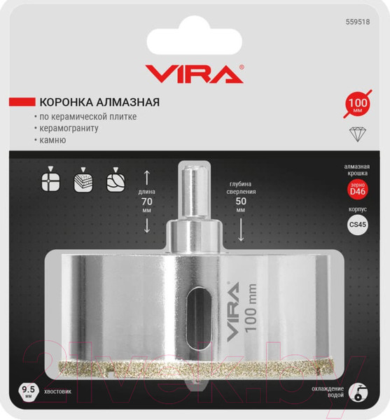 Изображение товара Коронка Vira 559518