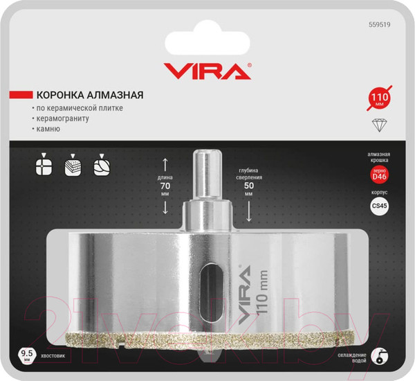 Изображение товара Коронка Vira 559519