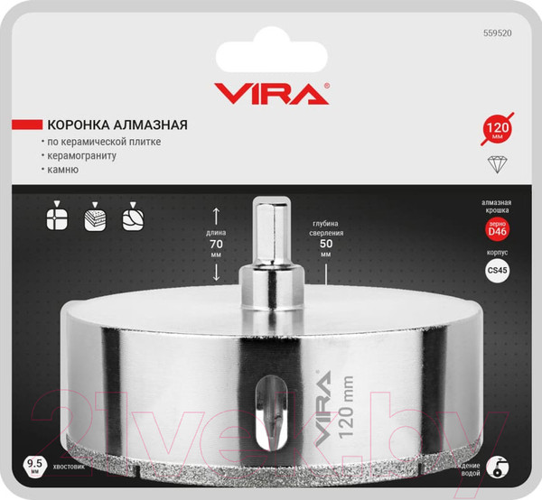 Изображение товара Коронка Vira 559520