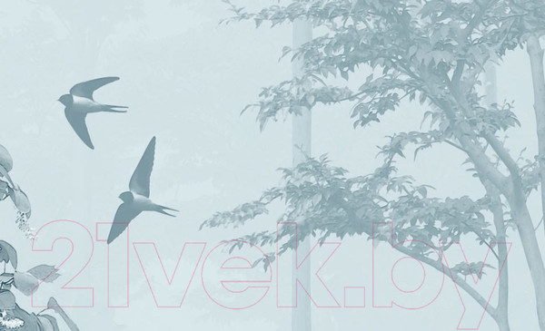 Изображение товара Фотообои листовые ФабрикаФресок Олени в Лесу / 942270 (200x270)