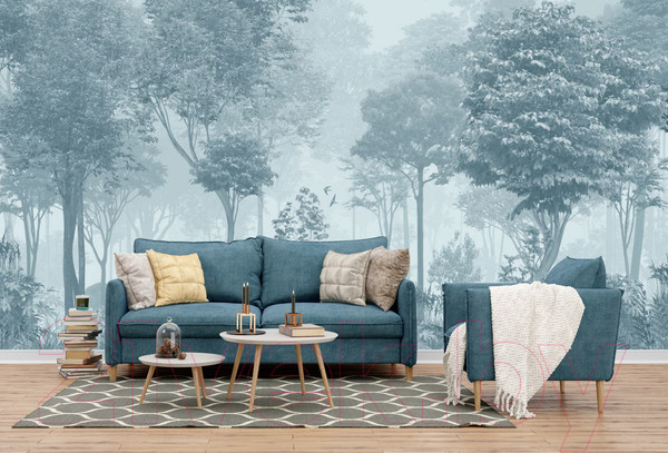 Изображение товара Фотообои листовые ФабрикаФресок Олени в Лесу / 945270 (500x270)