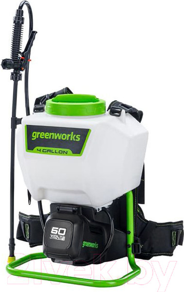 Изображение товара Опрыскиватель аккумуляторный Greenworks GW-BPS60 без АКБ и ЗУ (5300107)