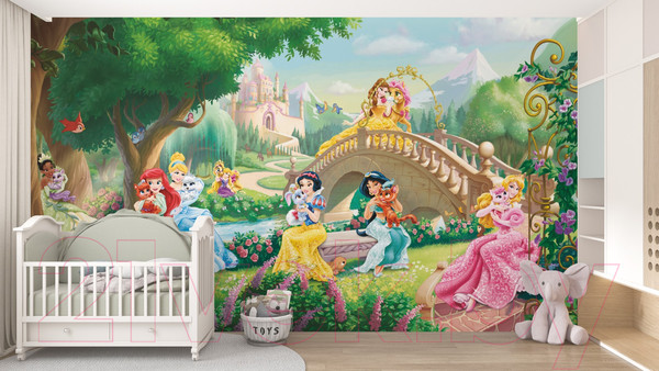 Изображение товара Фотообои листовые ФабрикаФресок Принцессы Детские Мульфильм / 984270 (400x270)