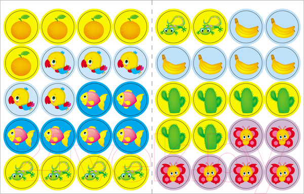 Изображение товара Развивающая книга Мозаика-Синтез Активити с наклейками. В зоопарке / 9785431512766