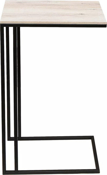 Изображение товара Приставной столик BZT Simmin Duo SDBL001 (черное двойное основание/светлая доска)