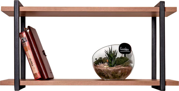 Изображение товара Полка BZT Lobo HShBl02 (черный/пихта Брамберг)