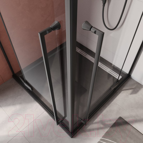 Изображение товара Душевой уголок Cezares Liner-A-2-90-C-NERO