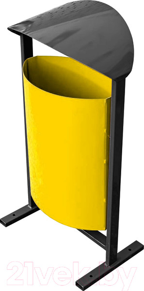 Изображение товара Урна уличная BZT DumL03 (желтый)