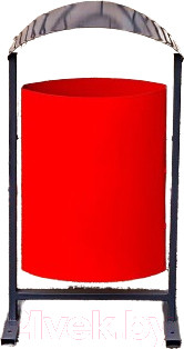 Изображение товара Урна уличная BZT DumL01 (красный)